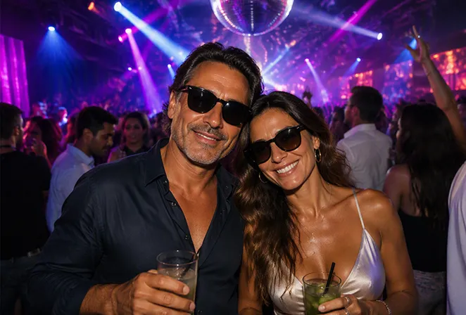 party couple